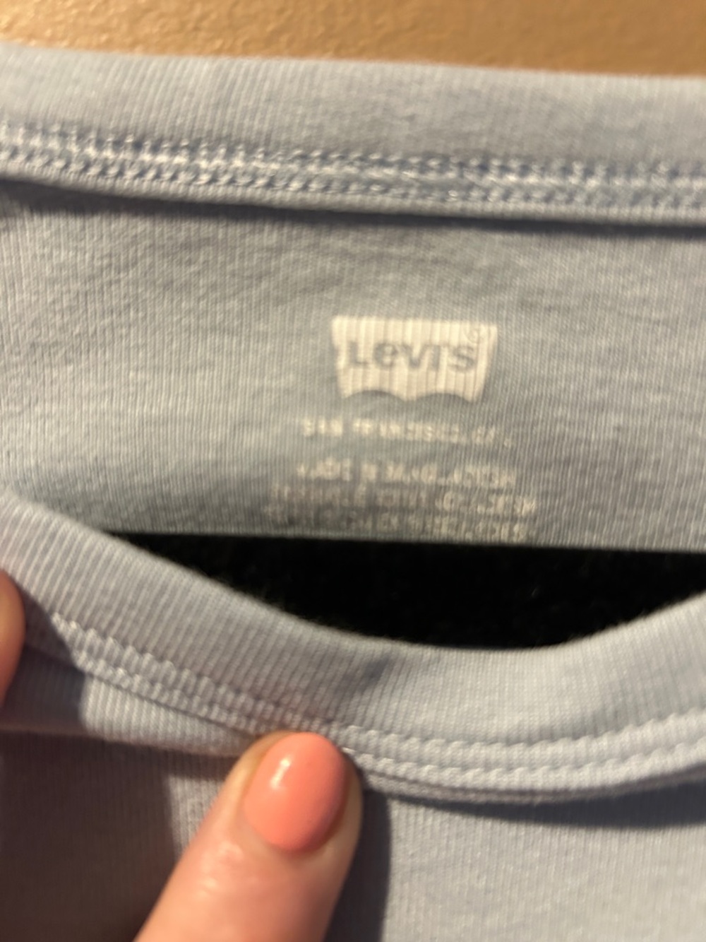 Light Blue Graphic Tee with Cowboy Boots & Hat LEVIS - Picture 4 of 4